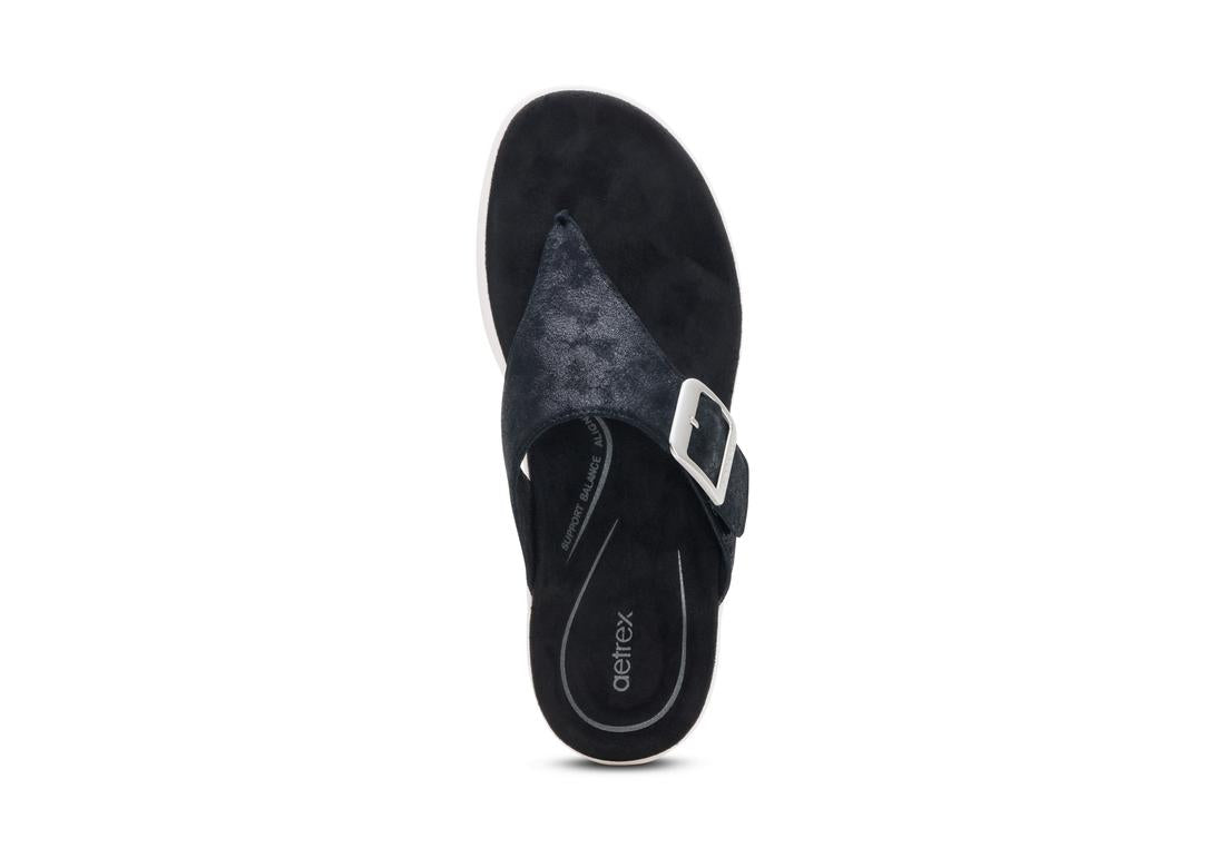 AETREX Donna Toe Post Sandals