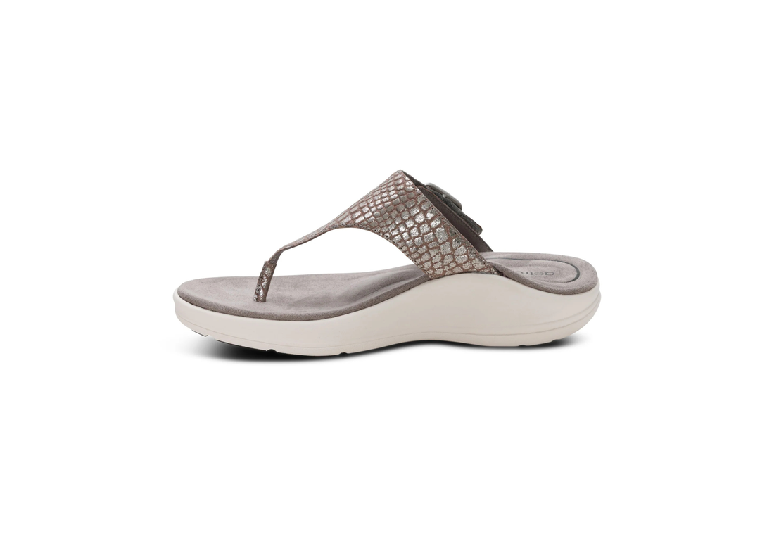 AETREX Donna Toe Post Sandals