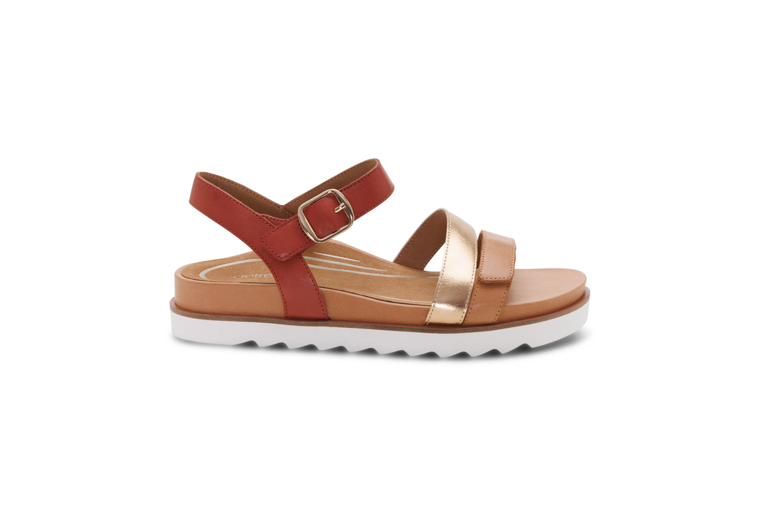 AETREX Cass Backstrap Sandals