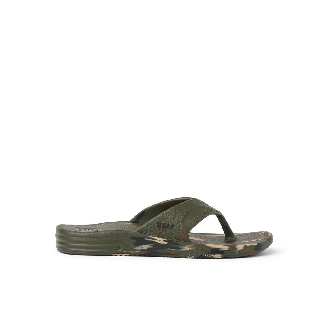 REEF Fanning H20 Camo Marble Mens Sandals