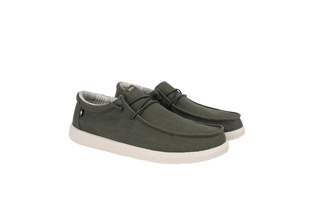 WALKINPITAS Wp150 Linen Slip Ons