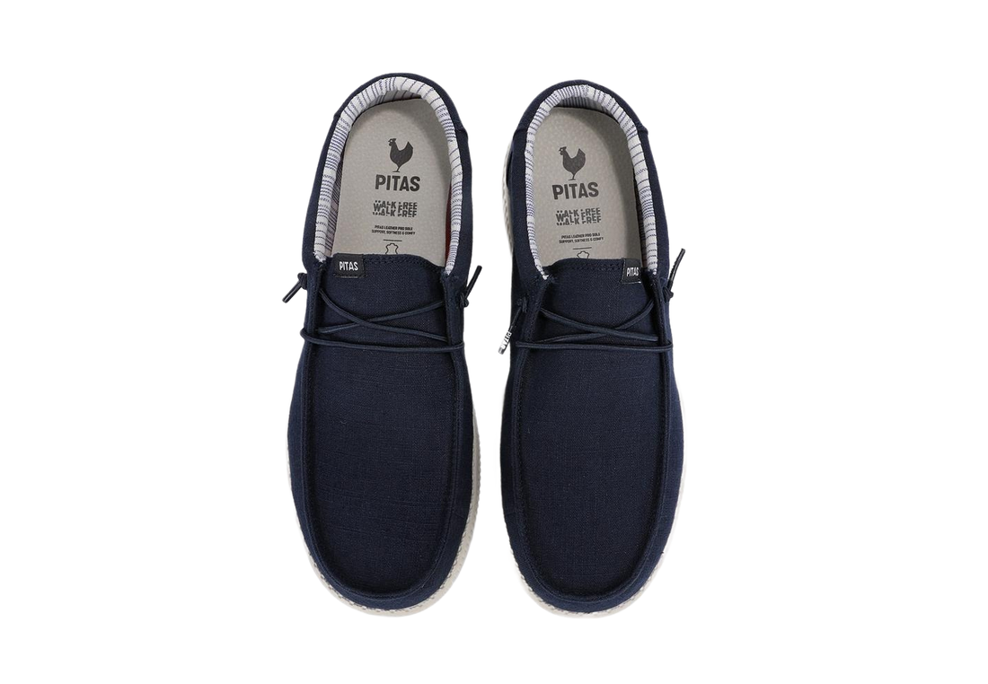 WALKINPITAS Wp150 Linen Slip Ons