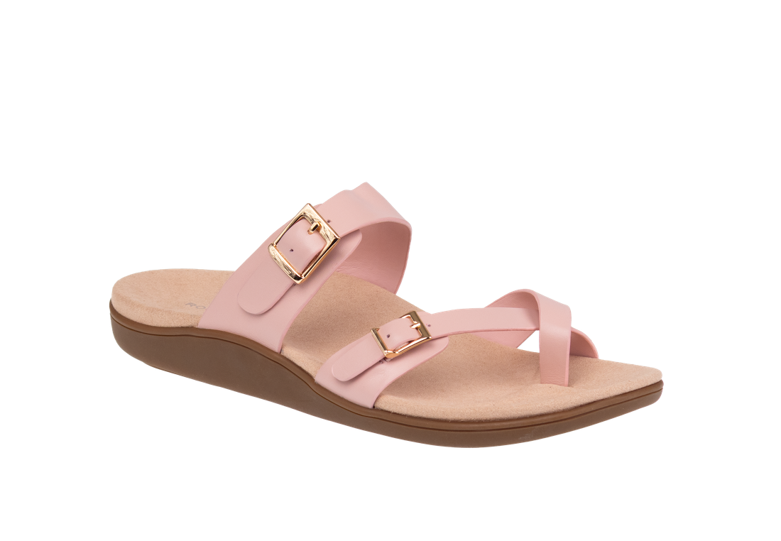 ROCKPORT Belinda Dusty Pink Womens Toe Sandals