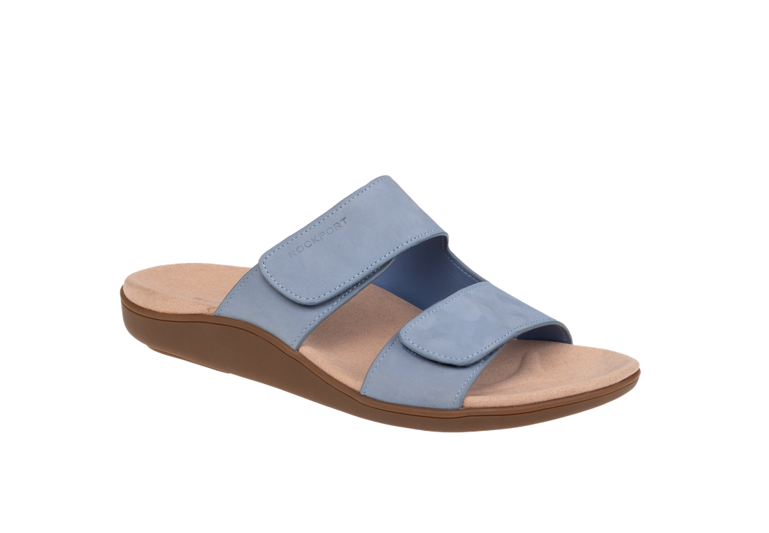 ROCKPORT Betty Faded Denim Womens Slides