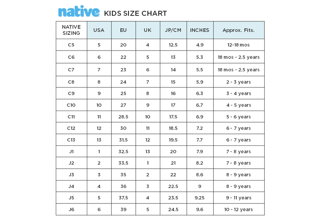 NATIVE Robbie Dash Junior Slip Ons
