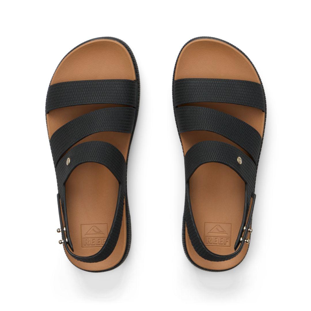 REEF Water Vista Higher 2 Black/Natural Womens Sandals