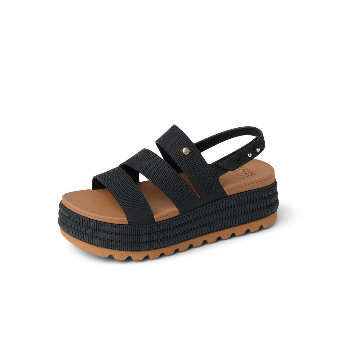 REEF Water Vista Higher 2 Black/Natural Womens Sandals
