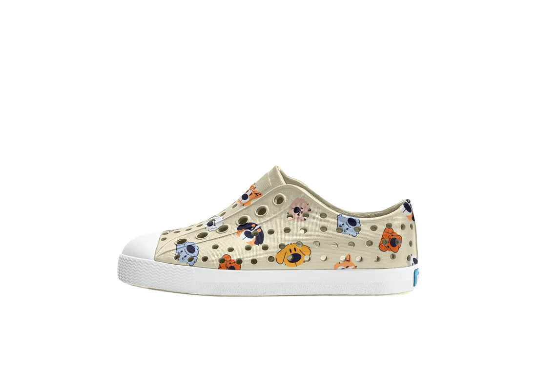 NATIVE Jefferson Print Child Slip Ons