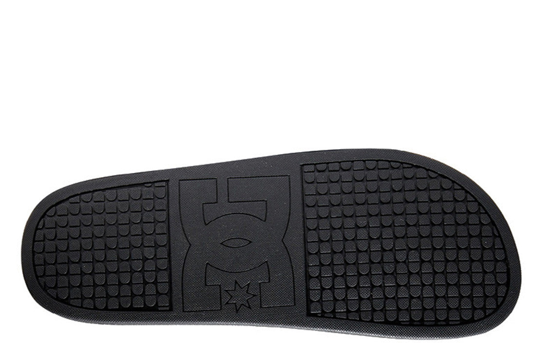 DC DC Slide Platform Suede Slides