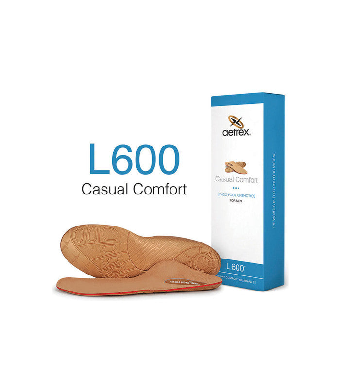 AETREX Mens Casual Comfort - Insoles for Everyday Shoes