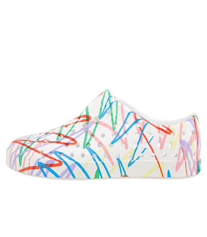 NATIVE Jefferson Print Junior Kids Eva Sneakers