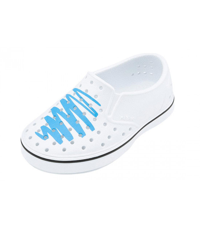 NATIVE Miles Print Kids Eva Slip-Ons