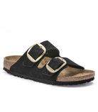 BIRKENSTOCK Arizona Big Buckle Nubuck Womens Black