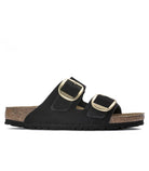 BIRKENSTOCK Arizona Big Buckle Nubuck Womens Black