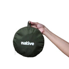 RES TOE RUN PH Native Duffle Bag Green Gift W Purchase