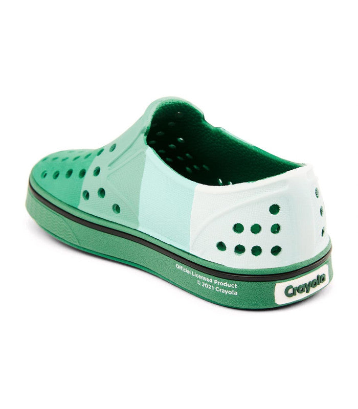 NATIVE Native Miles Block Child/Youth Kids Eva Slip-Ons