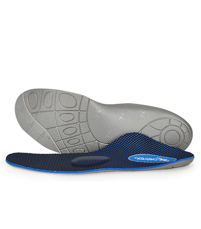 AETREX Mens Speed Comfort Posted Orthotics w/ Metatarsal Support