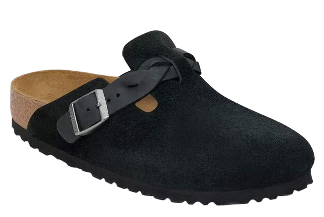 BIRKENSTOCK Boston Braided Classic Mules/Clogs