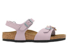 BIRKENSTOCK Rio Flwr Emb Kids Classic Backstrap Sandals
