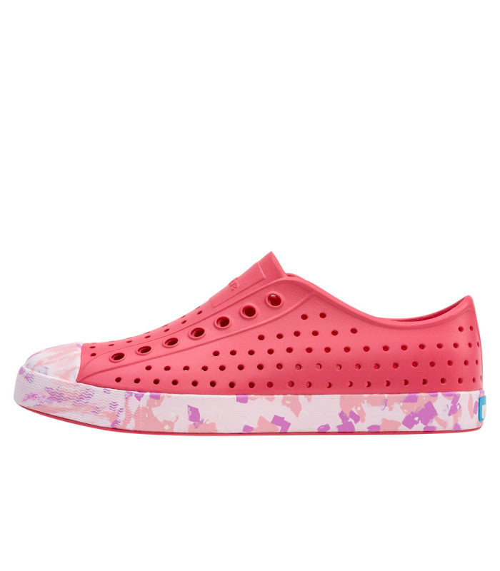 NATIVE Native Jefferson Sugarlite Marbled Womens Adult-Eva Shoes