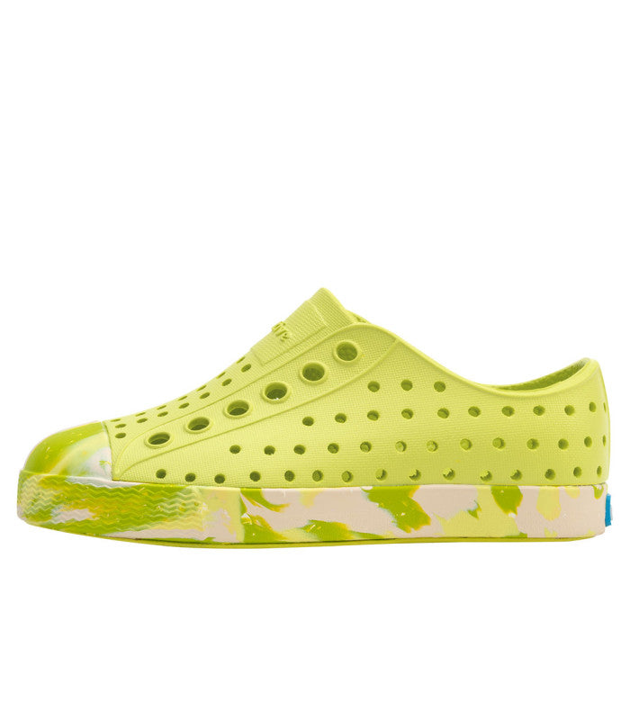 NATIVE Native Jefferson Sugarlite Marbled Kids Junior-Eva Shoes