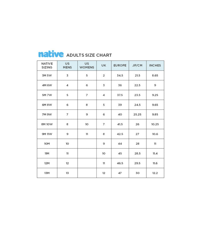 NATIVE Native Frankie Sugarlite Mens Adult-Sandals