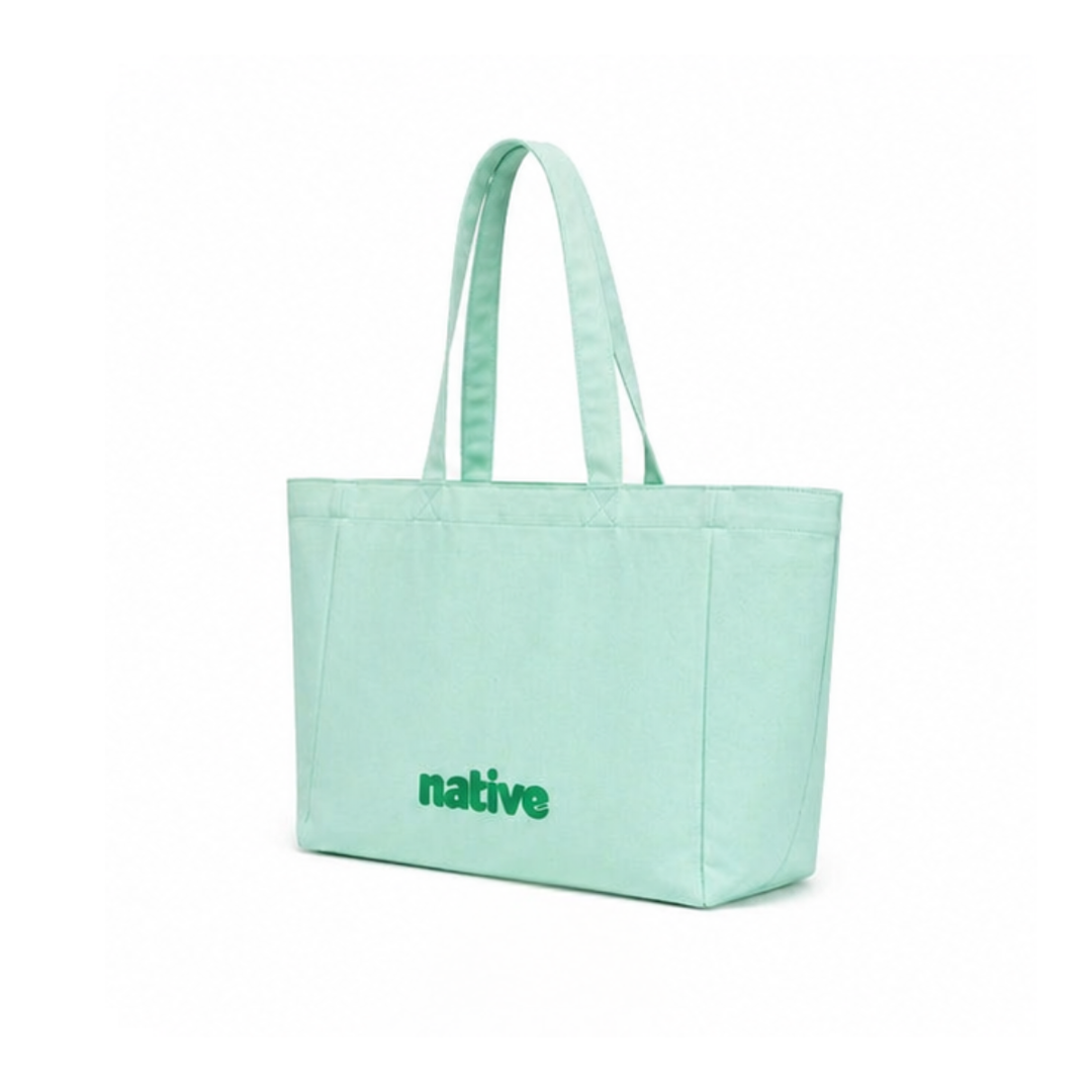 Native NATIVE FULL MINT GREEN TOTEBAG