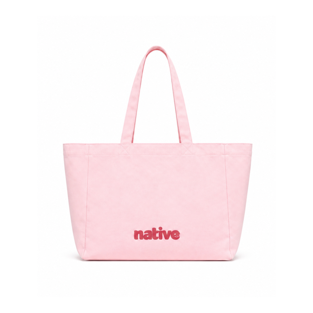 Native NATIVE FULL LIGHT PINK TOTEBAG