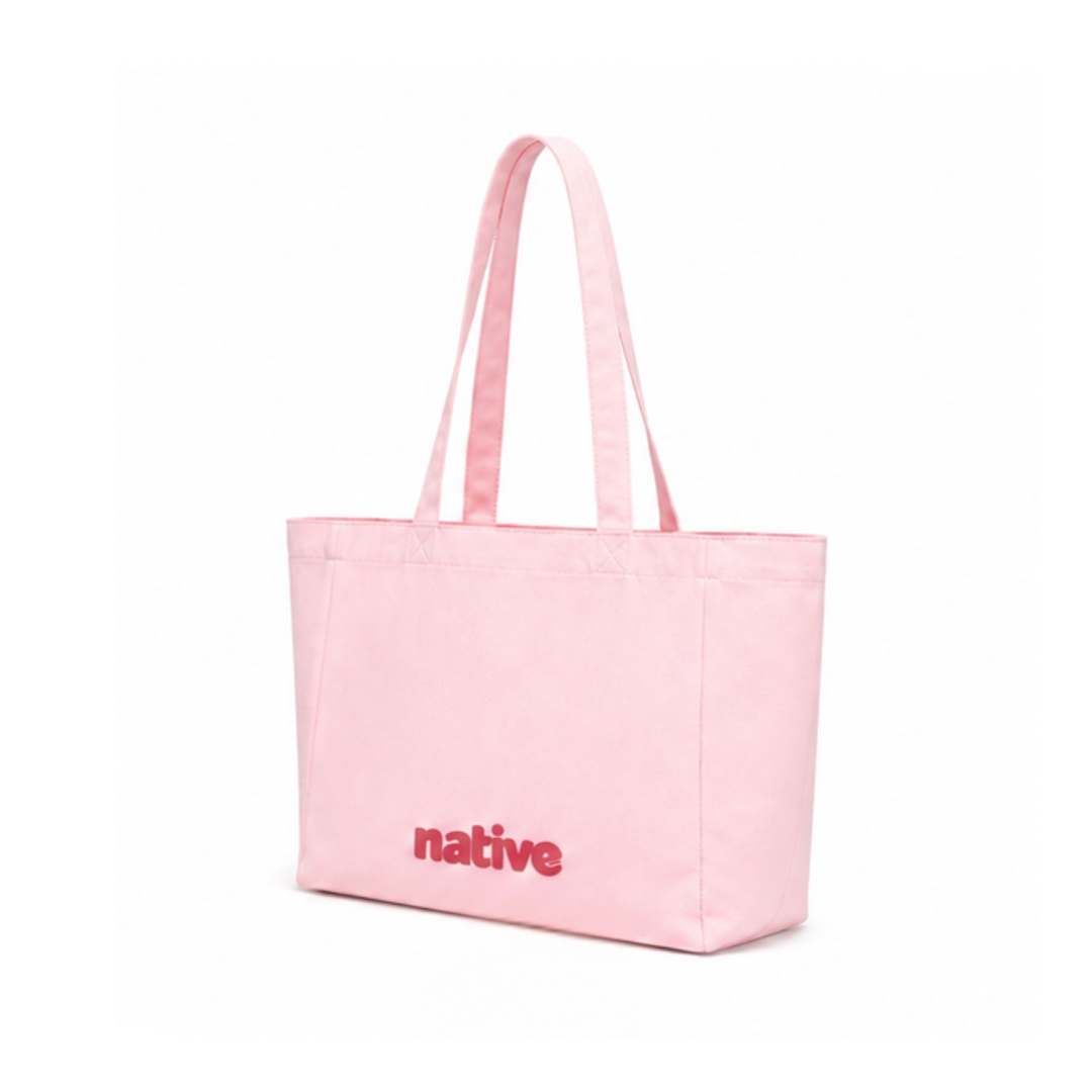 Native NATIVE FULL LIGHT PINK TOTEBAG