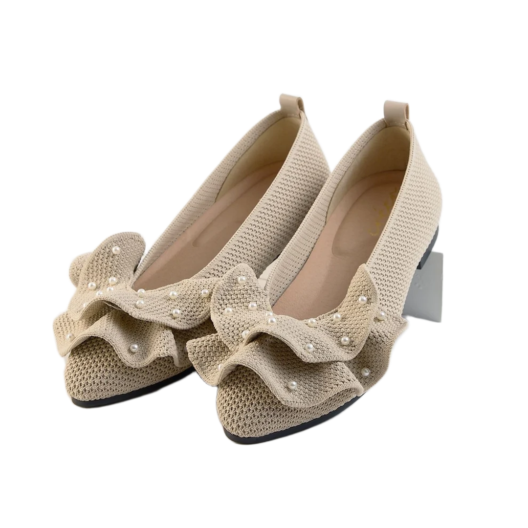 CREER Cherry Flat Ruffles Flats/Ballerinas