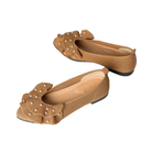 CREER Cherry Flat Ruffles Flats/Ballerinas