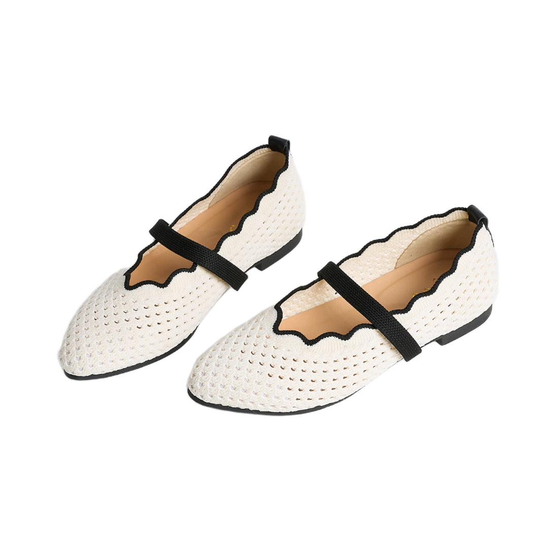 CREER Sunlace Mary Jane Flats/Ballerinas