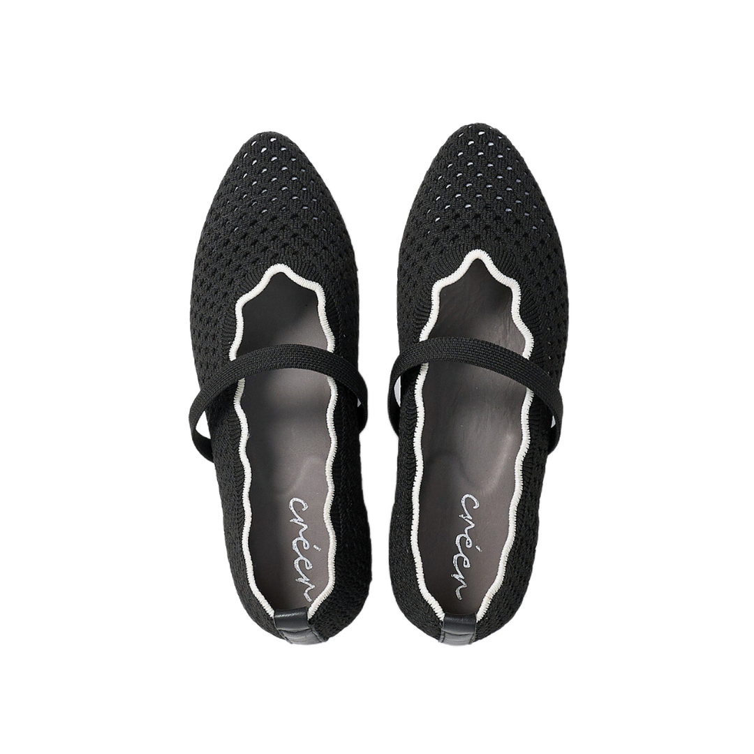 CREER Sunlace Mary Jane Flats/Ballerinas