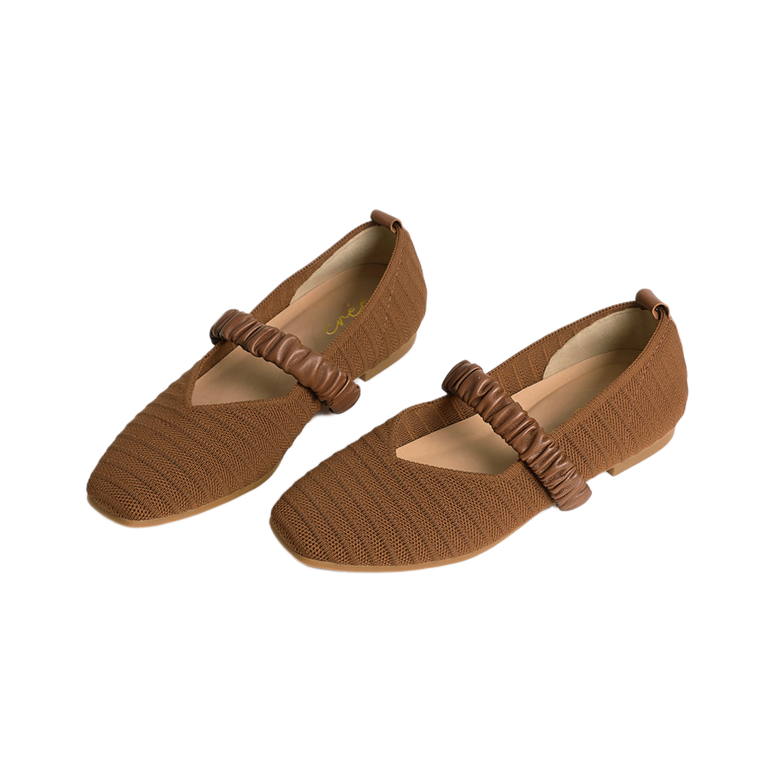 CREER Dusky Mary Jane Flats/Ballerinas