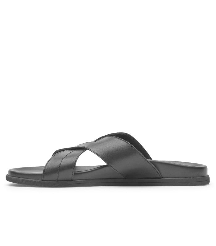 ROCKPORT Darron Slide Mens Black
