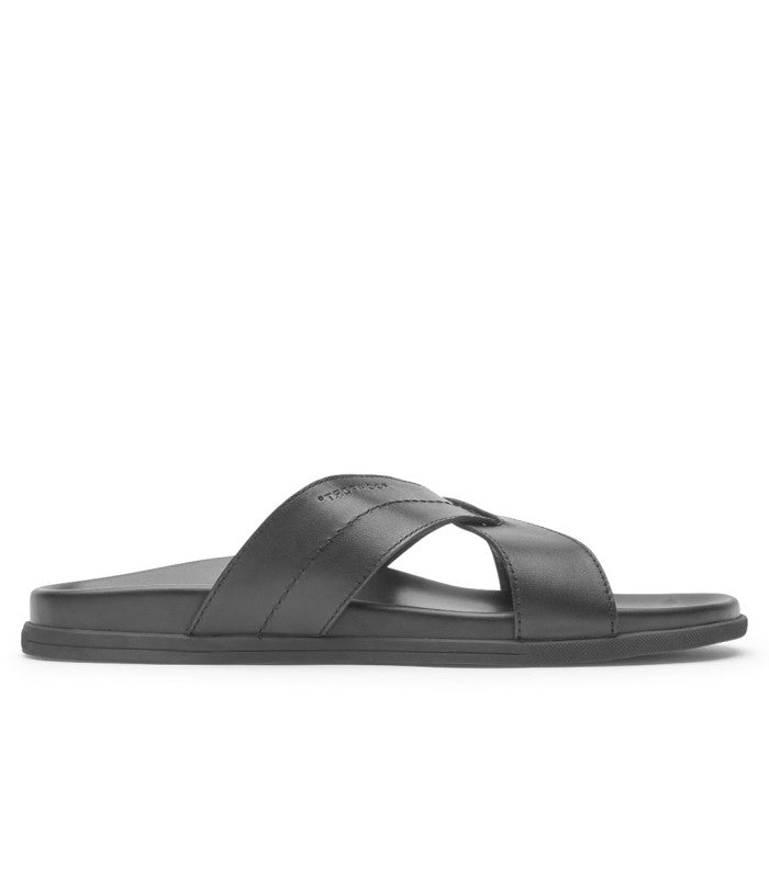 ROCKPORT Darron Slide Mens Black