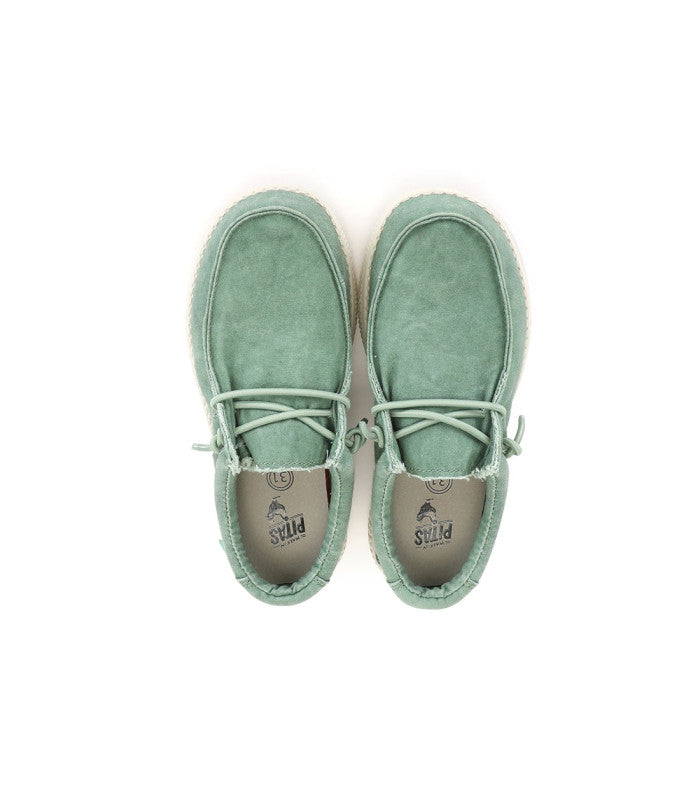 WALKINPITAS Wallabi Washed Mens Green Mind