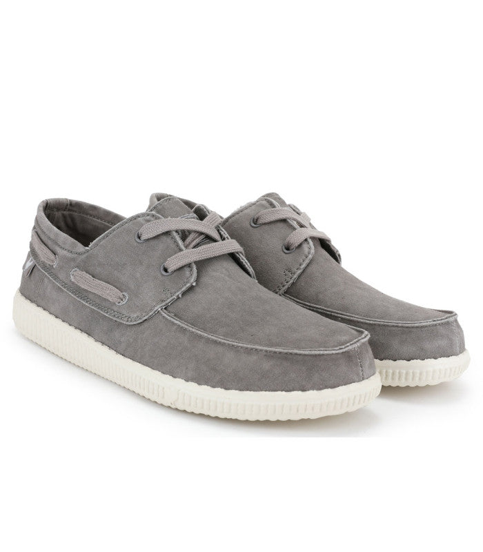 WALKINPITAS Boat Washed Mens Grey
