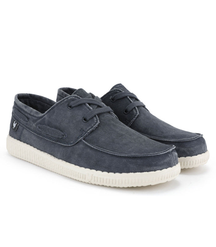 WALKINPITAS Boat Washed Mens Navy