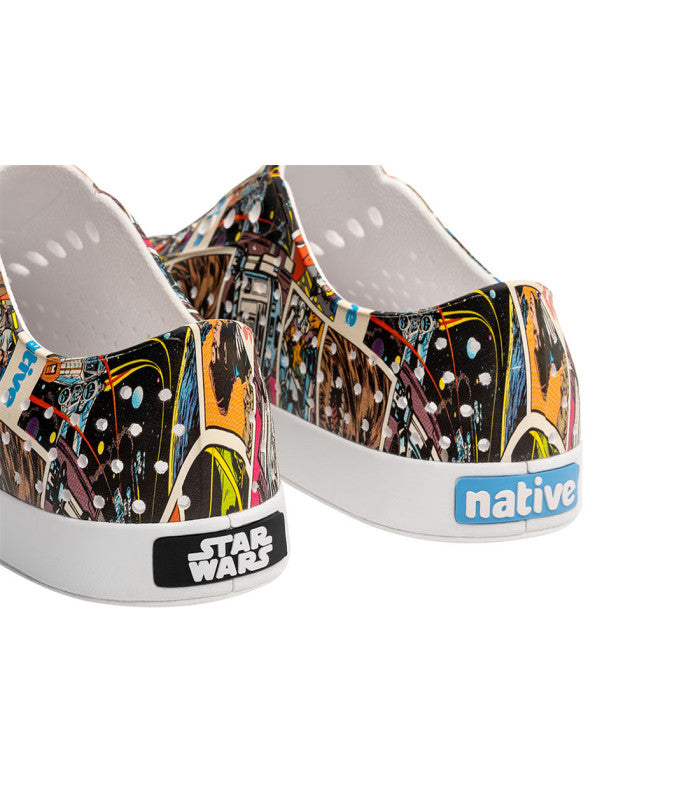 NATIVE Native Jefferson Print Star Wars Mens Adult-Eva Shoes