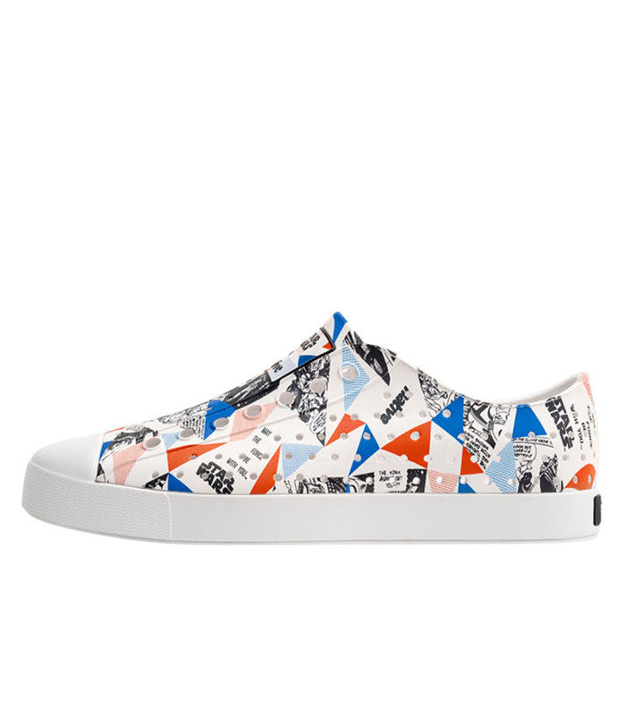 NATIVE Native Jefferson Print Star Wars Mens Adult-Eva Shoes