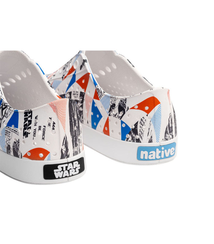 NATIVE Native Jefferson Print Star Wars Mens Adult-Eva Shoes