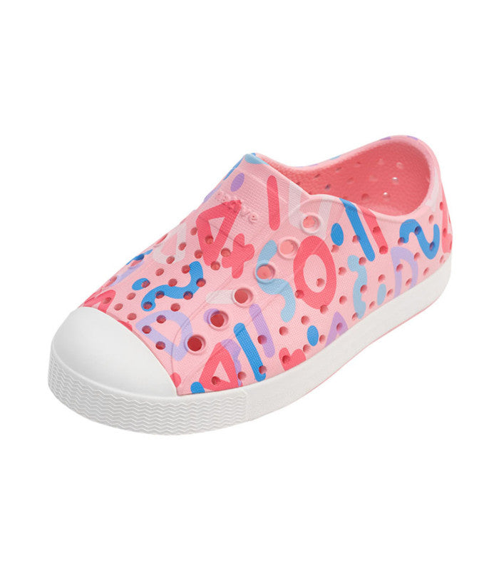 NATIVE NATIVE JEFFERSON SUGARLITE PRINT KIDS TODDLER-EVA SHOES