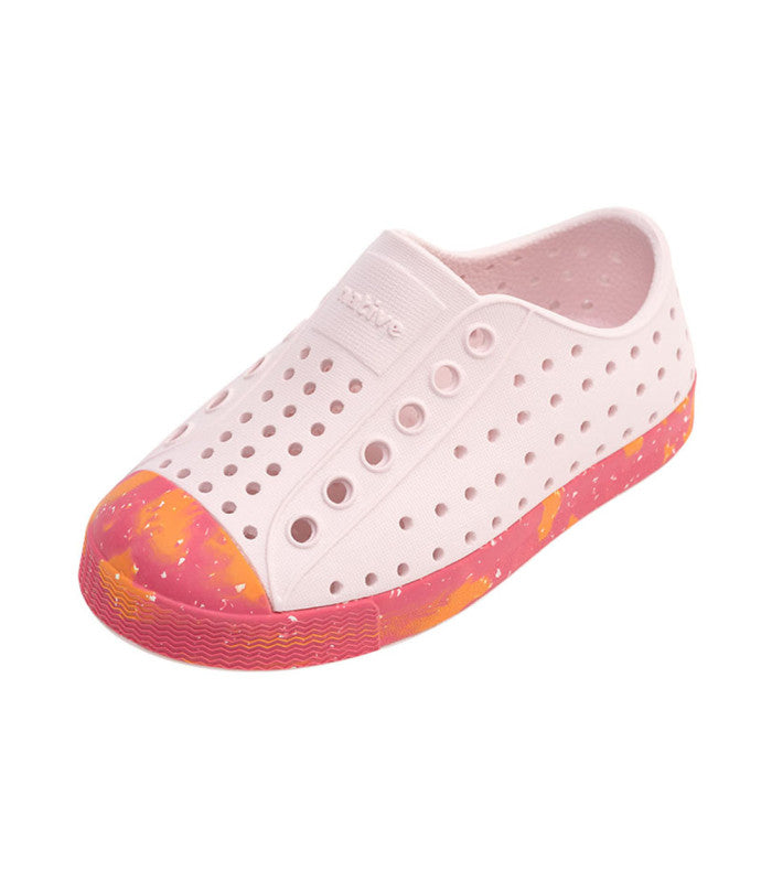 NATIVE NATIVE JEFFERSON SUGARLITE MARBLED KIDS JUNIOR-EVA SHOES