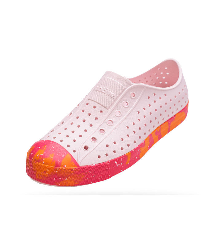NATIVE NATIVE JEFFERSON SUGARLITE MARBLED BIG KIDS-EVA SHOES