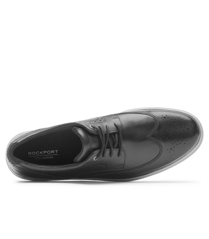ROCKPORT Tm Court Wingtip Mens Black