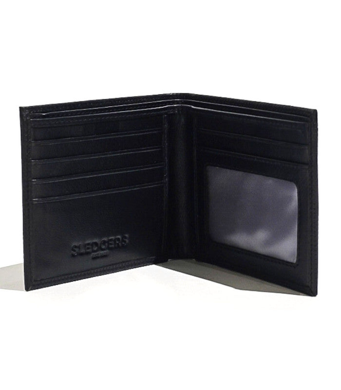 SLEDGERS Cassel Horizontal Wallet Black Accessories